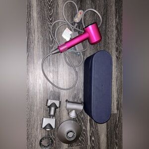 Dyson Limited gift edition supersonic fuchsia hair dryer